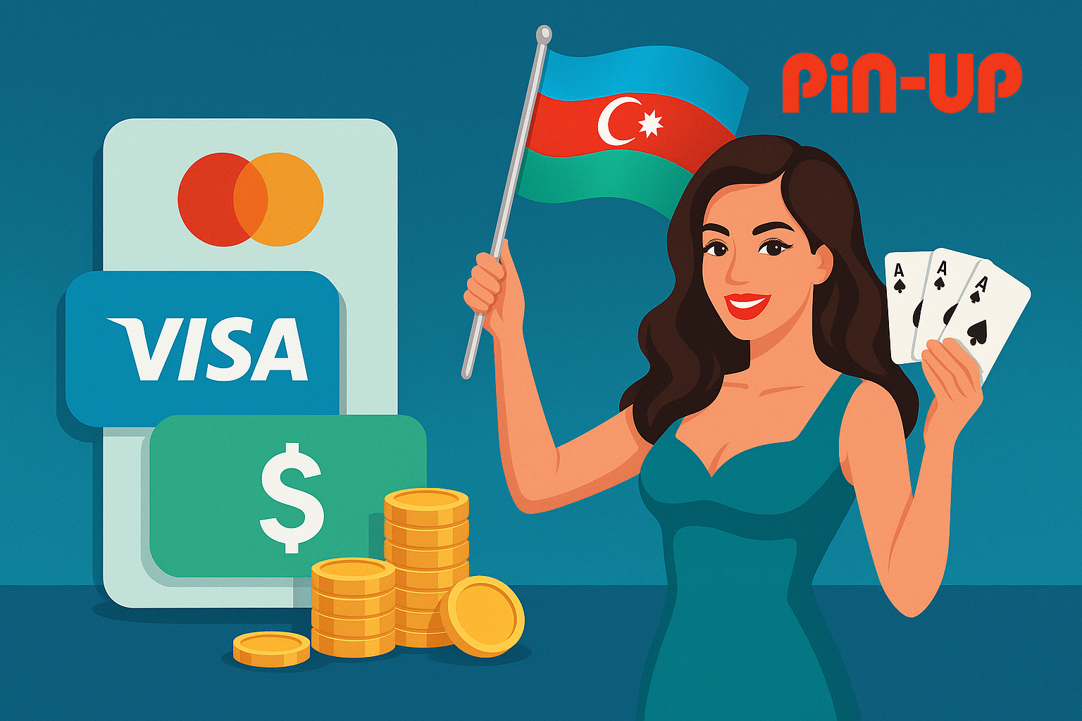 AZN ödəniş metodları: kart və USDT